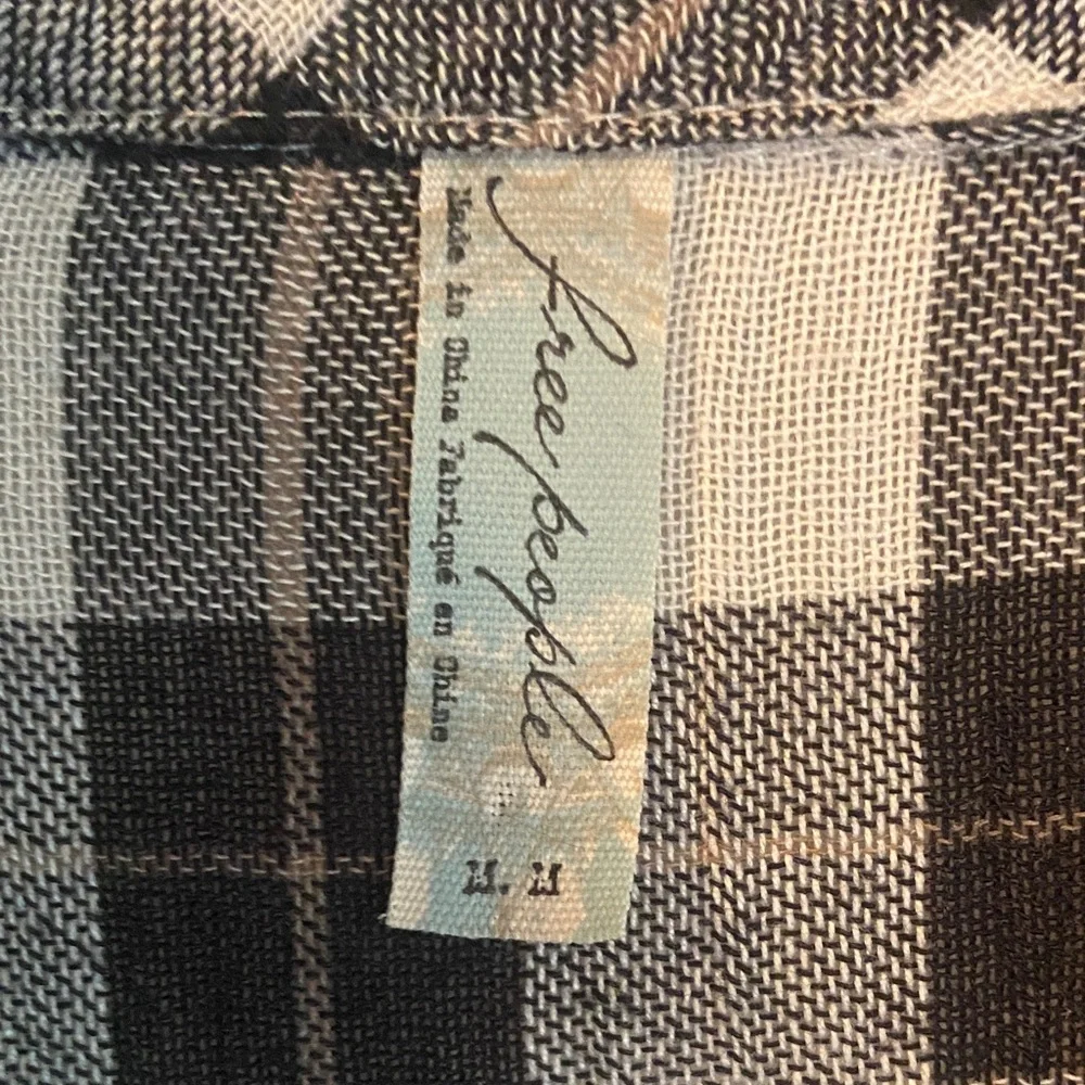 Free People Black and White Checkered Shirt
Size M - Picture 2 of 9